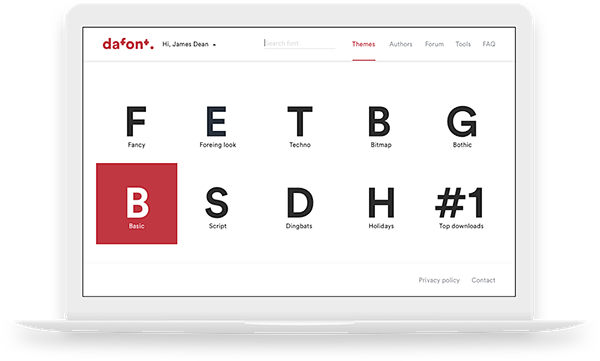 Dafont Rebranding : ...