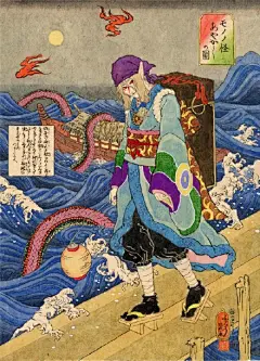 怪谈动画《怪化猫》由《座敷童子》《海坊主》《无脸怪》《鵺》《化猫》五个故事组成，背着一个大药箱、持着一把退魔之剑的卖药郎是每一个故事的联结者。画面有着浮世绘华丽的风格，平涂、绚丽的色彩和纹饰，装饰性的风、雨、水以及平面化的人物。极具特色让人难忘的神作。B站L[合集][720P]怪化猫[1-12+前传9-11全]