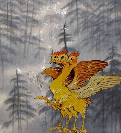 尚付鸟其状如鸡而三首六目六足三翼食之无山海经尚付阙如语见春秋61