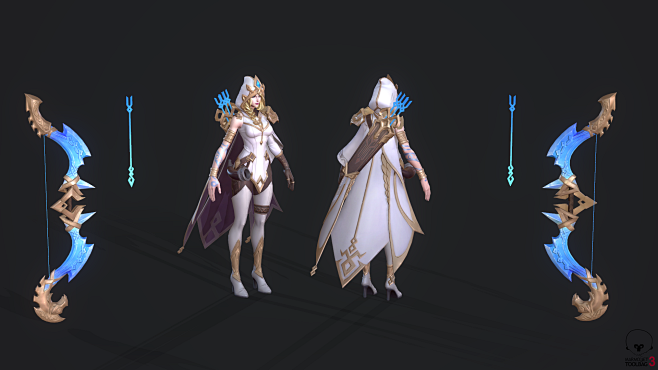 LOL-ashe 艾希 极地女神