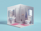 Quick Tiny Toilet Room by Mohamed Chahin | Dribbble