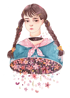 小花静美采集到画画画