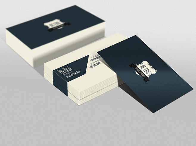 Business Card - Retr...