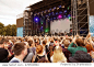 Crowd at a open air concert