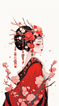An_illustration_of_a_Chinese_Peking_Opera_woman_with_flower_5c28ad46-cc56-446f-ac56-b9f45b9171a0