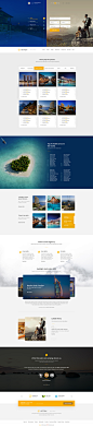 Vetrov - Hotel, Tours & Travels PSD Template : Vetrov Hotels, Tours & Travel PSD Template