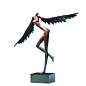 天使系列铜雕 人物造型两翼天使纯铜雕塑纪念品 工艺品摆件(五)_纯铜_雕塑_最专业的软装网站