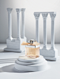 The New Classics, Spring Fragrance 2020 : These pillars of the fragrance world feature notes so captivating they deserve to be put on a pedestal - and your pulse points. Photography by David Prince. Set Design by Emily & Tony Mullin. 