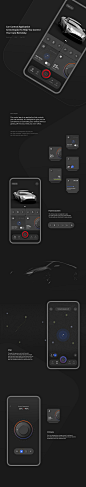 app car ConTorL Mobile app tracking ui design UI/UX user interface ux Web Design 