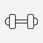 锻炼健身举重图标_88ICON https://88icon.com 锻炼 健身 举重 肌肉 重量