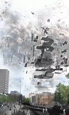 云端上的拉普达采集到B-表现 | 景观建筑展板