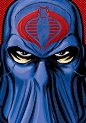 眼镜蛇指挥官（Cobra Commander）——出自《特种部队》
