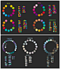 日本绘师まなあか制作的配色环，50种类别非常全面，转给配色困难户~#√#