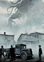Cool Art: H.P. Lovecraft’s Cthulhu: 