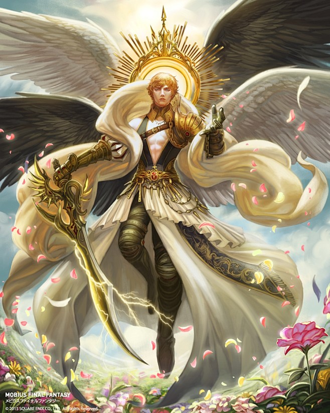 鸟人原画带翅膀的人天使原画来自cgbook.cn (7)