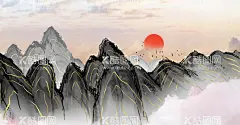 山河插画  - 源文件下载【酷图网】插画,插图,春分,春分插画,手绘,山水手绘,手绘山水,山河插画,大好河山插画,意境插画,国潮,中国风,国潮文化,中国文化,国潮广告,国潮宣传,国潮手绘,国潮创意,国潮来袭,国潮海报,中国风背景,创意中国风,山水插画,装饰画,国潮背景,国潮装饰画,新中式,新中式山水画,