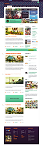 Impressionist WP Theme on Behance