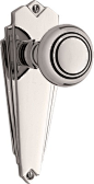 Art Deco doorknobs