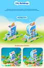 Isometric cartoon casual game Environment design game design  ILLUSTRATION  Visual Development mobile game 2D art concept art