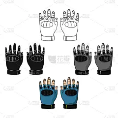 无指手套,时尚,图标,分离着色,运动,概念,图像,艺术,设备用品,设计