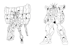 机动战士高达画册 GUNDAM手绘线稿动漫画集美术设定集 包邮-淘宝网