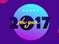 New year animation 2016 12 31d