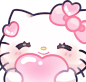 Kitty猫 凯蒂猫静态免抠GIF表情包透明素材