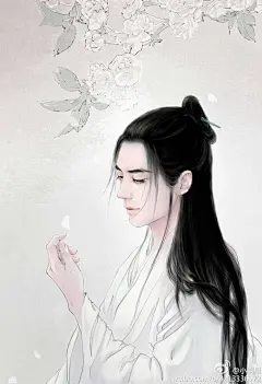 古风 插画 cg 壁纸 同人 古装 美人 手绘 鼠绘 厚涂 唯美 水墨 中国风 橙光 