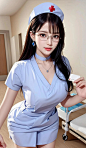 AI生成清新美艳动人的护士美女姐姐-今日头条