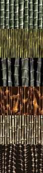 Free PSD Bamboo Textures