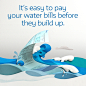 Origami water bills for Water Corporation, Australia : Paper art by Gail Armstrong for an advertising campaign by the Water Corporation, Australia. The water bills are transformed through origami into more appealing forms interacting with paper sculpture 