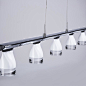 Pendel Cruz 5x5W warm wit white - D-LIGHTZ | De shop