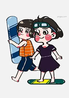 运动健身朋友们一起去海上冲浪卡通手绘人物图片大小2480x3508px 图片尺寸680.2 KB 来自PNG搜索网 pngss.com 免费免扣png素材下载！插画手绘#冲浪#卡通#卡通人物#卡通手绘#可爱风#朋友#漂亮#踏板#一起#泳衣#运动健康#运动健身#