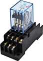 MY4NJ-HH54P-Power-Relay-Coil-Din-Rail-Mount-Socket-Base-14-Pin-12V-24V-AC110V-AC220.jpg (709×1010)