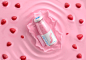 3D Illustration Salubi yogurt - Advertising Imagery : Art direction and final composition for Salubi yogurt