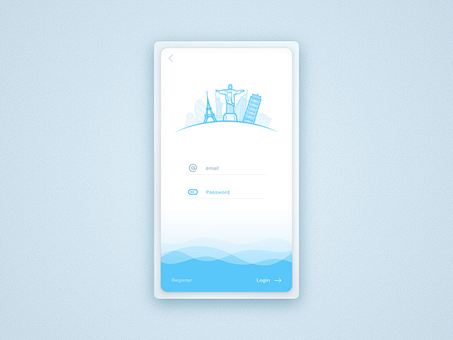 Flat ui 018 login