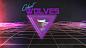 General 1920x1080 1980s synthwave wolf triangle grid Retro style neon Hotline Miami Hotline Miami 2: Wrong Number Hotline Miami 2 video games VHS New Retro Wave