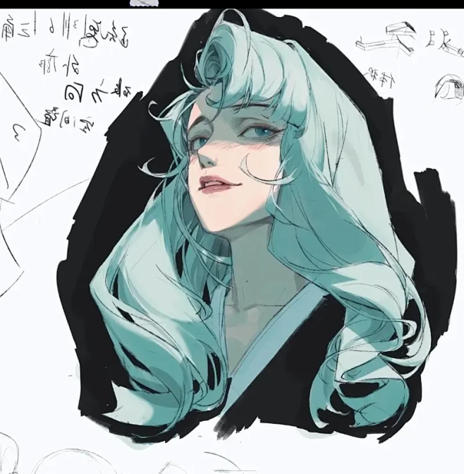 #绘画教程 #板绘 #二分光影 #二次元少女 - 抖音_f1da6f98