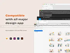 国外商业矢量人物插画设计_商业营销插画图片素材下载下载_颜格视觉