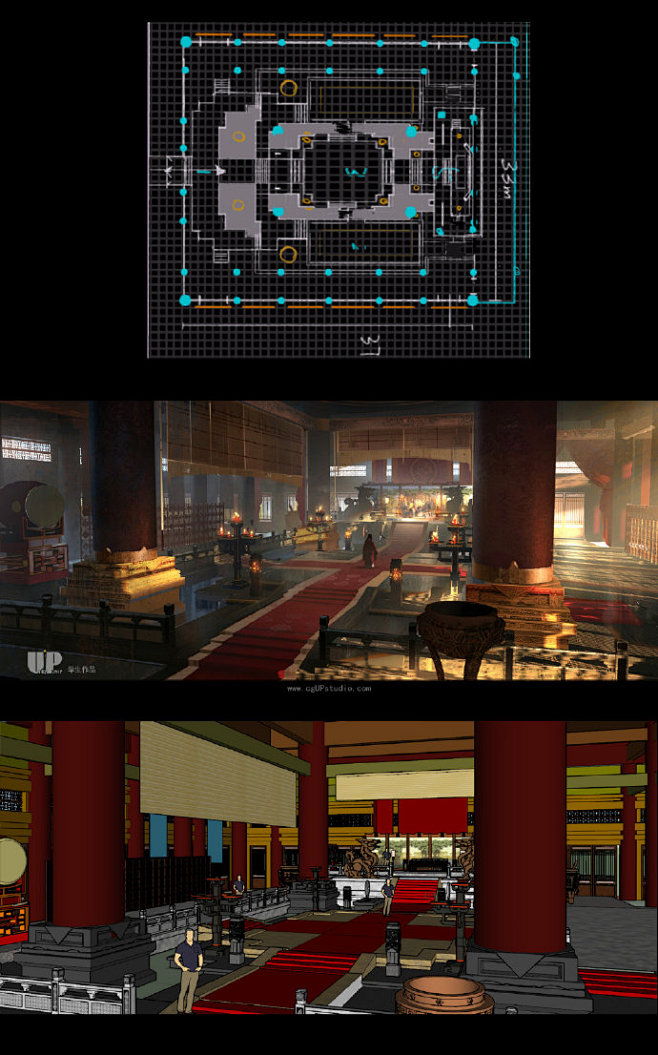 郑成龙-UP studio-影视概念设计-CG场景设计-影视美术-原画-学生作品-年代戏现代戏古装戏内外景图片_场景室内图片素材-花瓣网