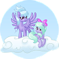 The Pegasi Twins by Ruaniamh