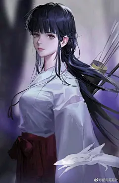 大佬们，来几张犬夜叉桔梗的高清图当壁纸啊啊啊_犬夜叉吧_百度贴吧