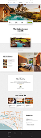 Monalisa - Premium Booking Hotel PSD Template • Download ➝…: 