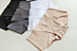 买5包邮！日本品牌 舒适一片式无痕 性感纯色平角裤 低腰内裤 女-淘宝网