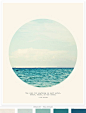 COLOR INSPIRATION DAILY: The sea