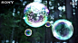 【TOPYS】索尼4K超高清电视 Ice Bubbles 