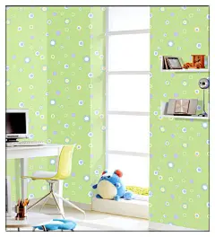 天丽气泡圆圈PVC可爱卡通儿童房专用_壁纸大全_雅特居家壁纸网