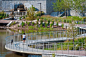 美国斯坦福德市磨坊河公园及生态绿色河道景观(asla) mill river park and greenway by OLIN-mooool设计
