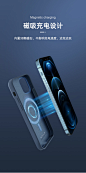 nillkin耐尔金苹果12手机壳iPhone12液态软硅胶ProMax新款Magsafe磁吸壳镜头全包防摔保护套磁力环手机支架-tmall.com天猫