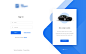 设计导航：kalelab.cc | B端后台 ｜ dashboard｜后台登录